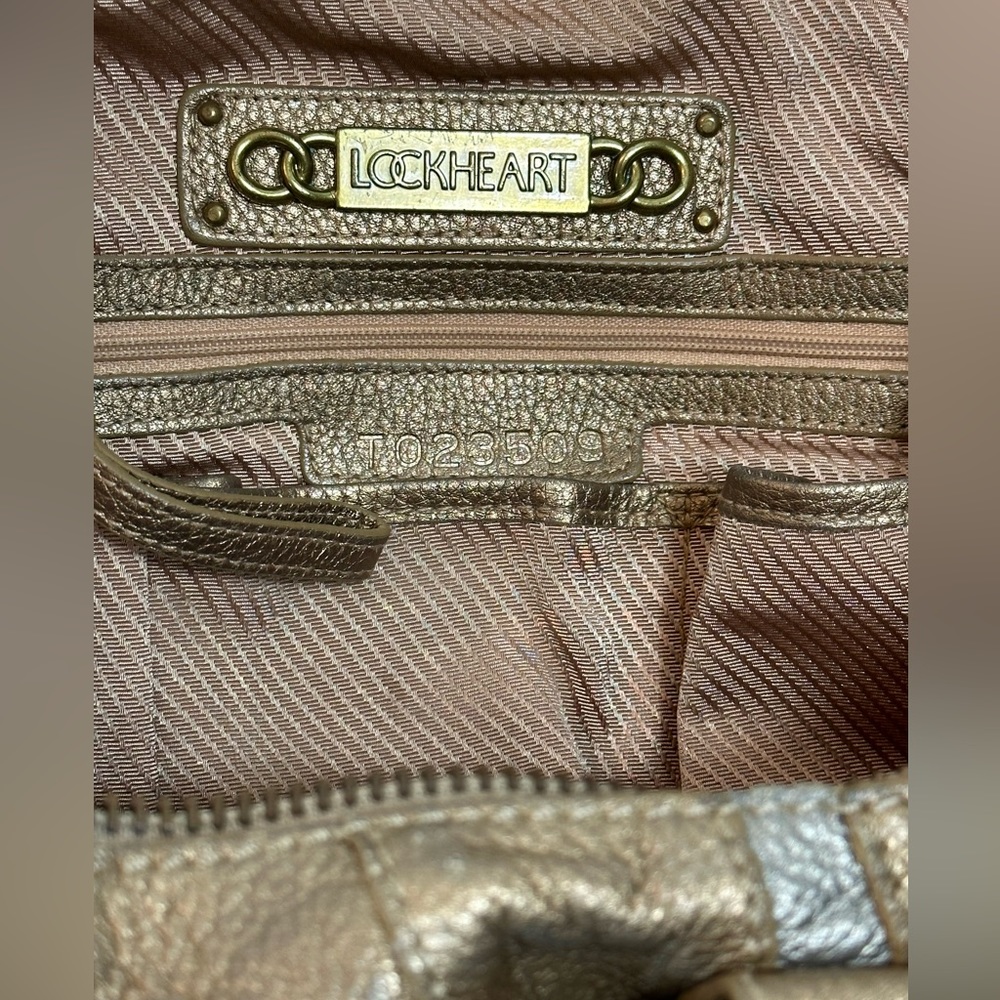 Lockheart gold and chains shoulder bag - Picture 3 of 13